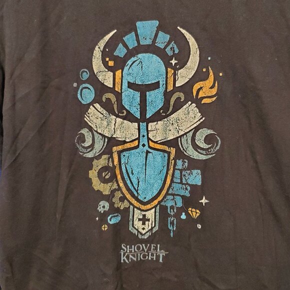 Shovel Knight Video Game T-Shirt on Agary & Easy - Picture 2 of 5